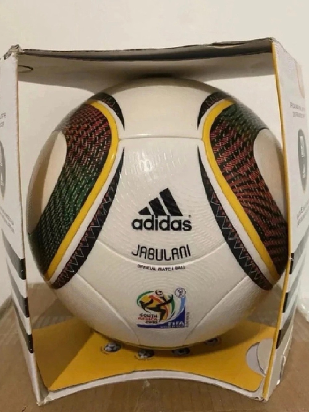 Adidas Jabulani Match Ball FIFA World Cup (2010) Soccer Ball Size 5
